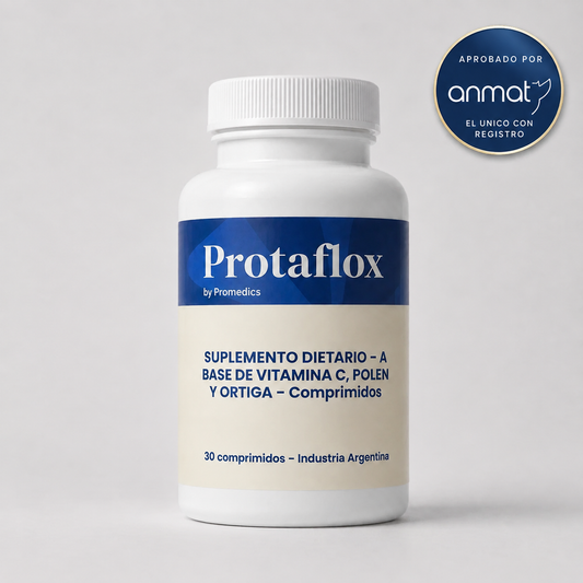 ProtafloX® | Fórmula natural para la próstata: reduce la inflamación, mejora el flujo y recupera tus noches y tu vigor