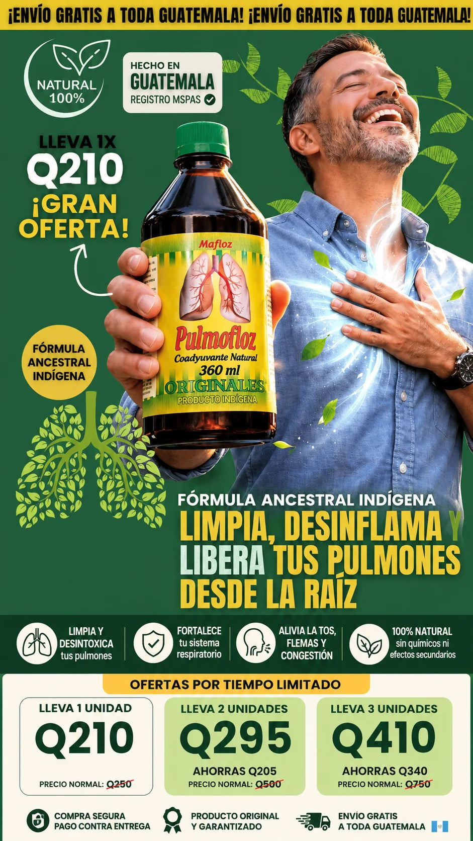 PulmoFlox | fórmula ancestral indígena