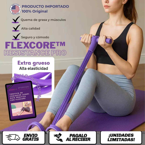 FlexCore™ + eBook Profesional | Tonifica tu cuerpo en casa