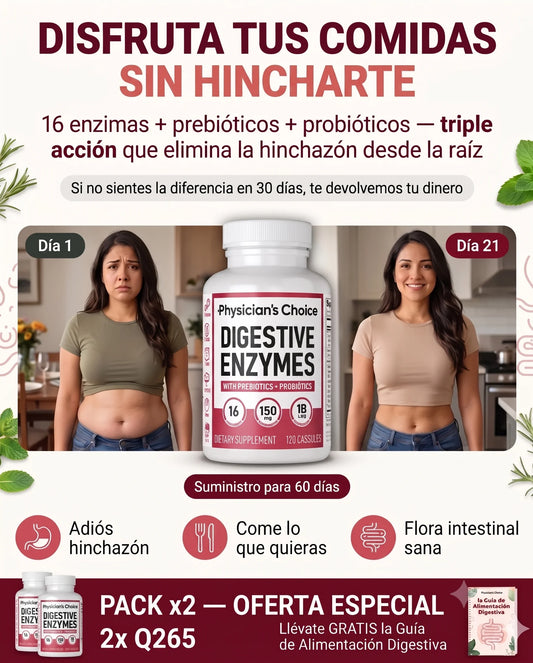 Digestive Enzymes Original | Tratamiento Completo