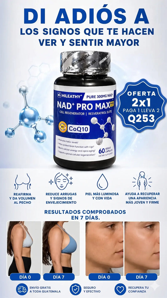 NAD+ Pro Max Advance | Tratamiento completo