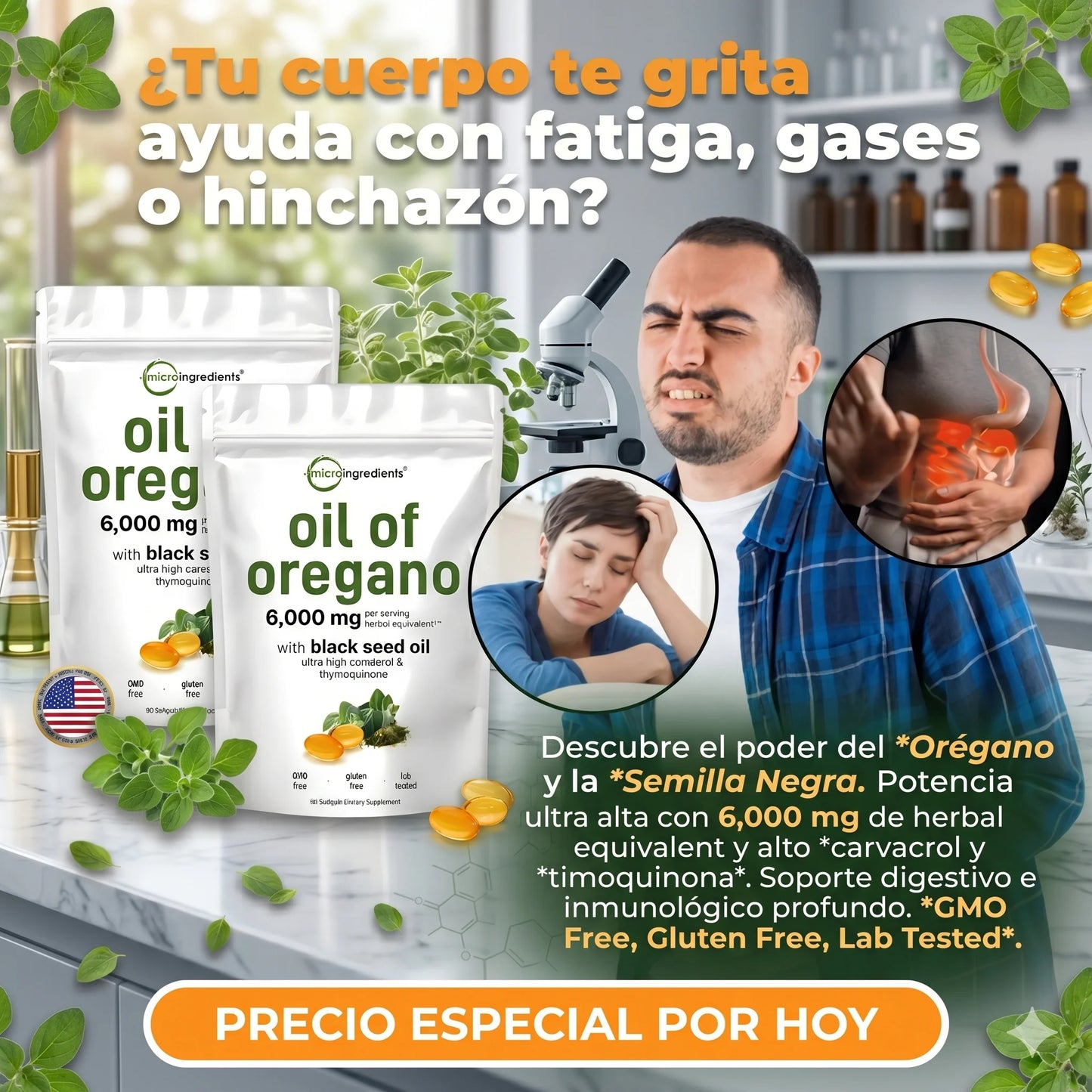 Aceite de orégano™ 6000mg