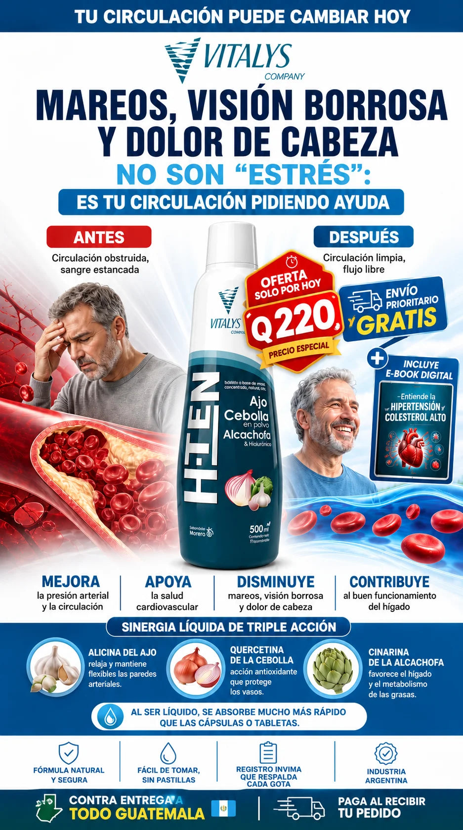 H-TEN Advance | Salud Cardiovascular y Circulatoria