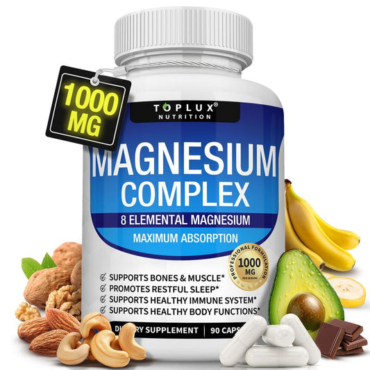 Toplux® Magnesium Complex 🌿 2X1 IMPORTADO 🇺🇸